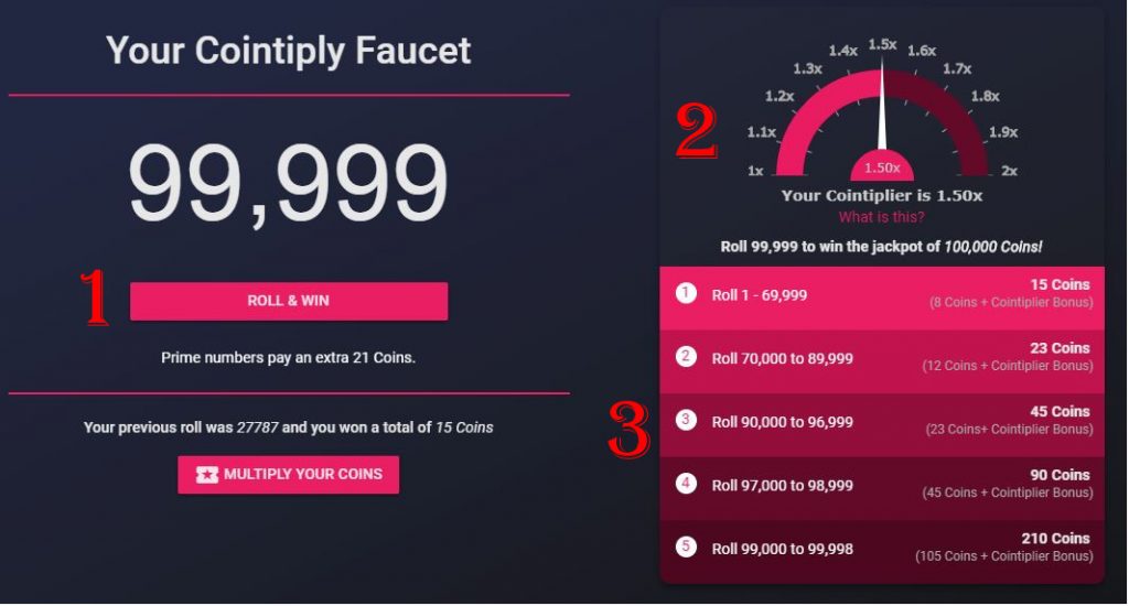  کسب بیت کوین رایگان با سایت CointiPly