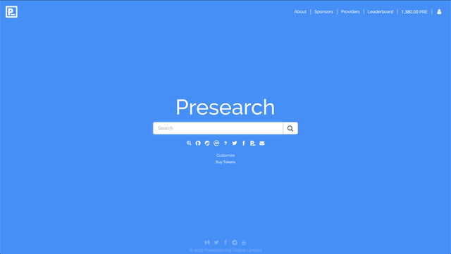 کسب دلار باسرچ presearch