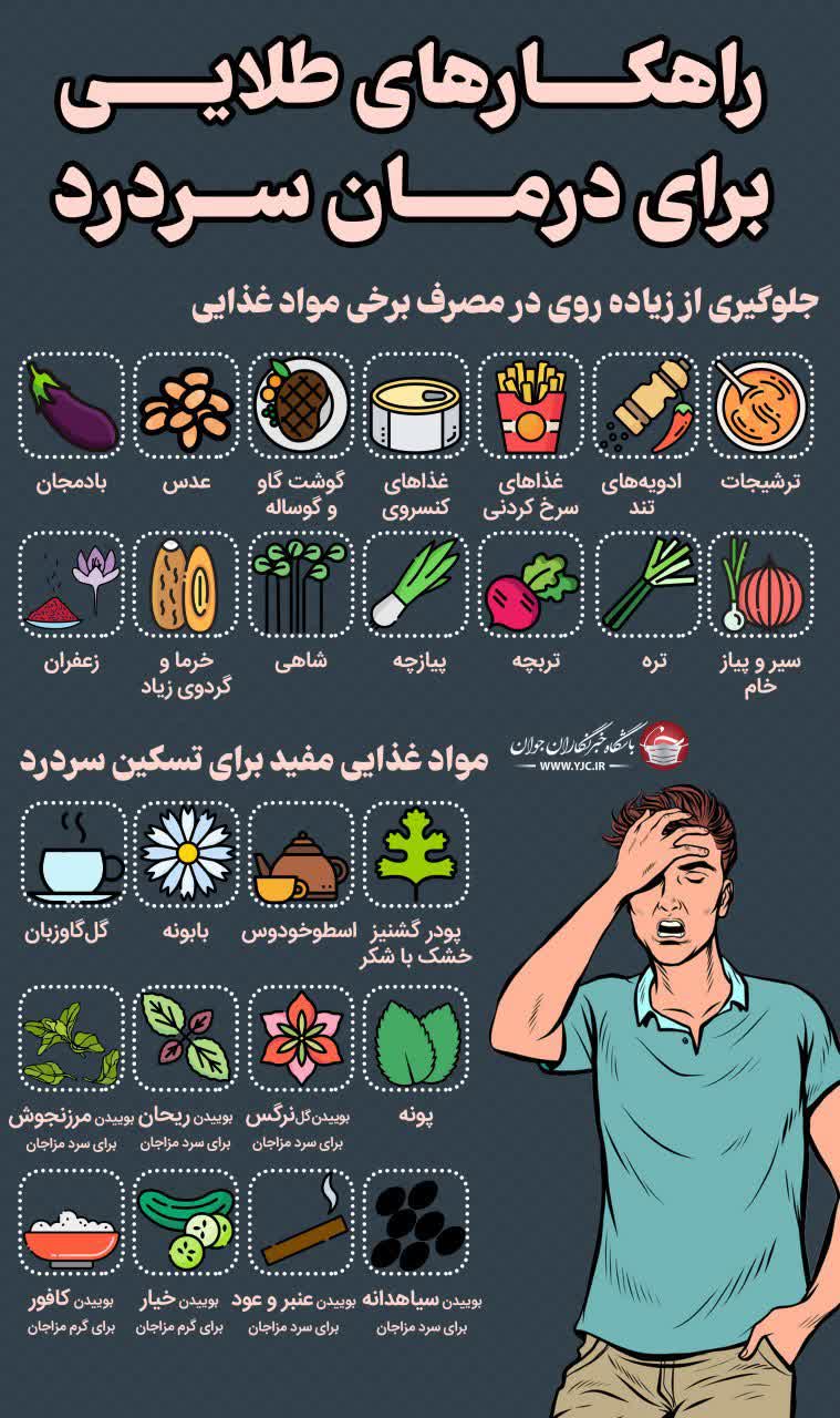 راهکارهای طلایی برای درمان سردرد