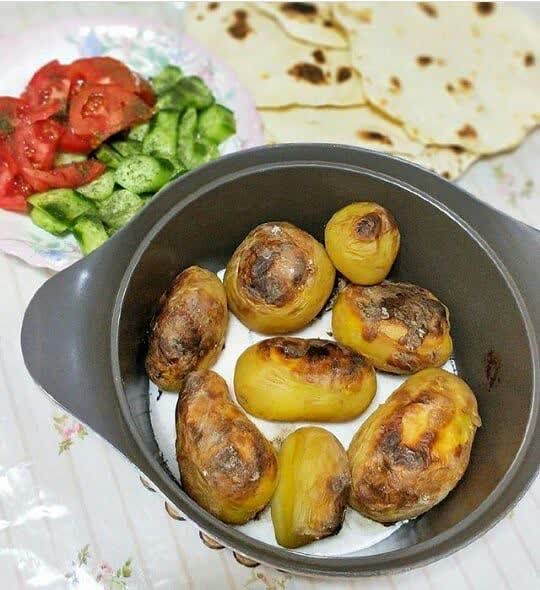 سیب زمینی کبابی