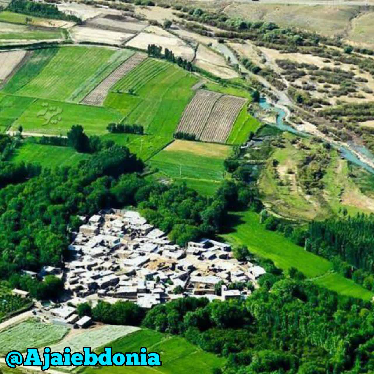 تنها روستای به شکل قلب