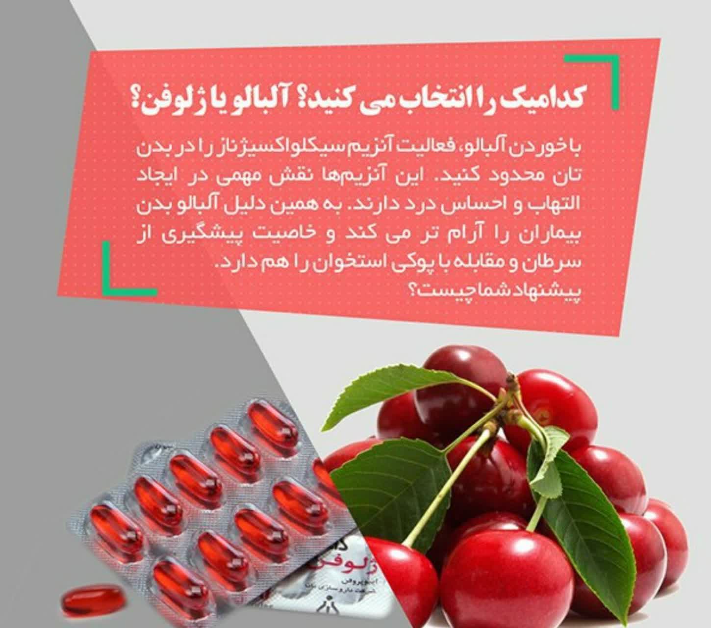 آلبالو باعث پیشگیری از سرطان