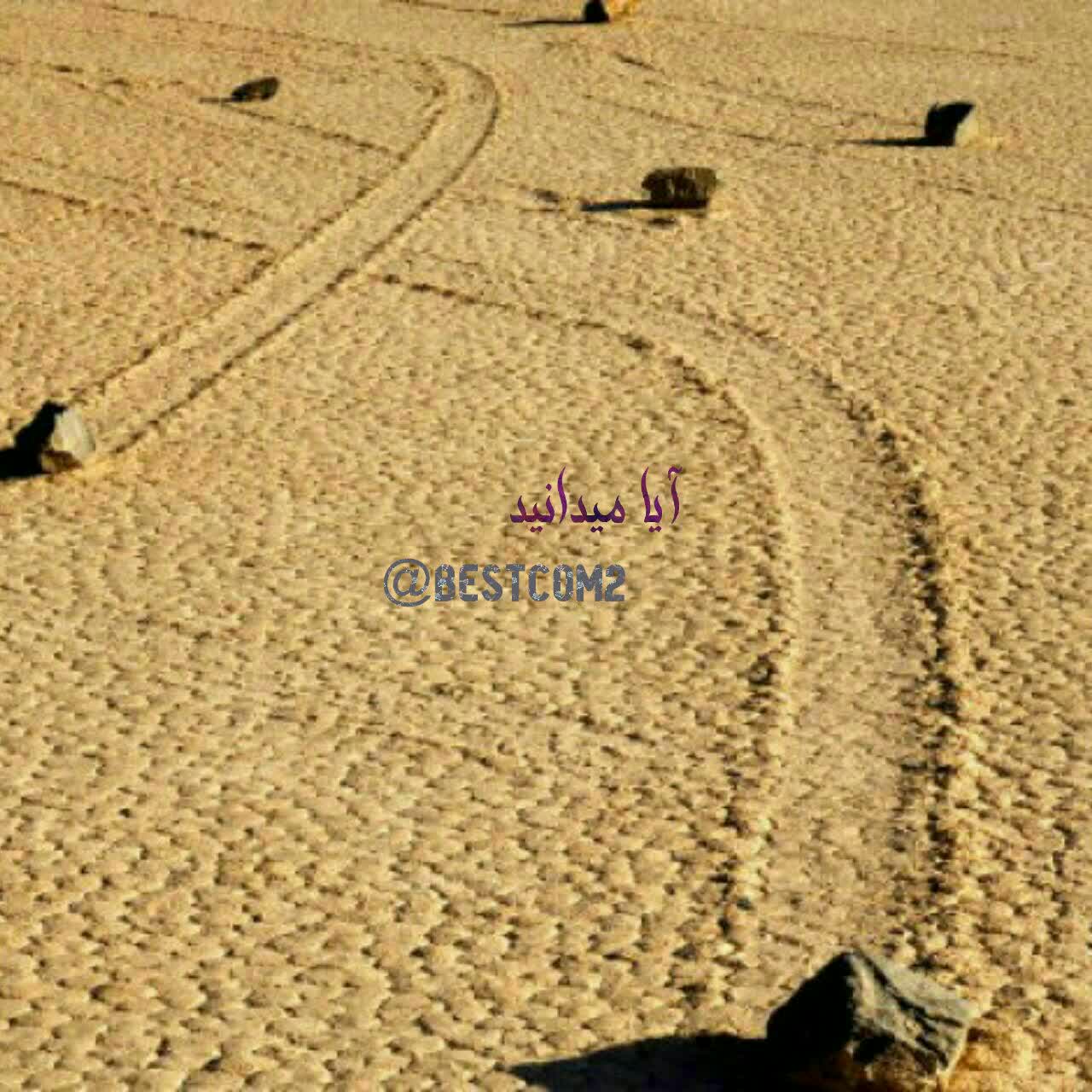 سنگ های دره مرگ در آمریکا