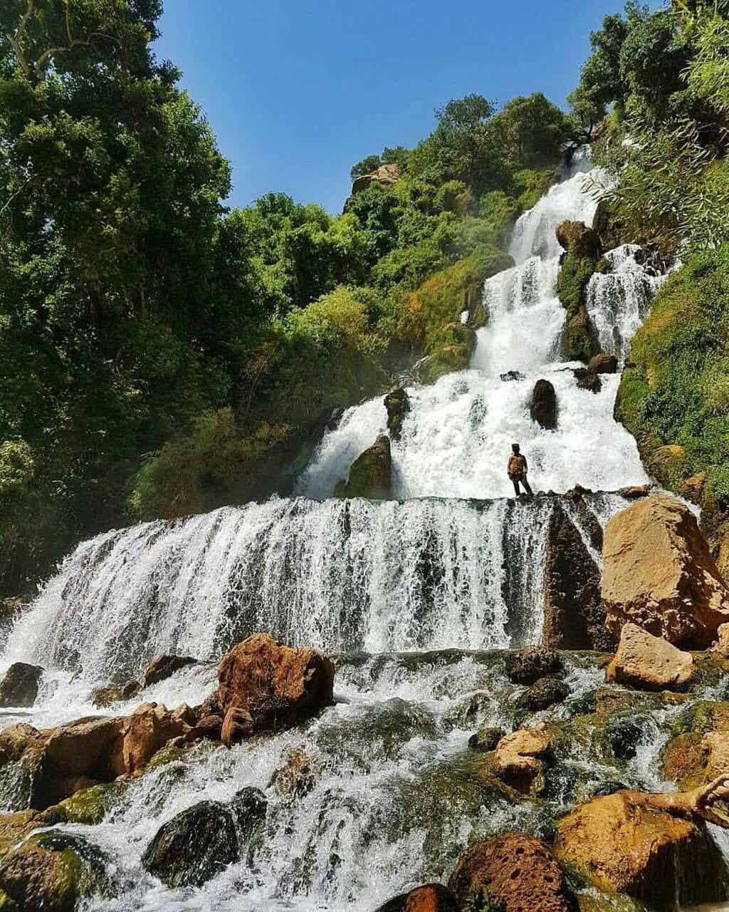 آبشار لَندی ، چهارمحال و بختیاری