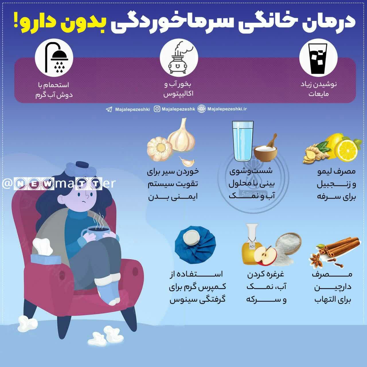 درمان طبیعی سرماخوردگی