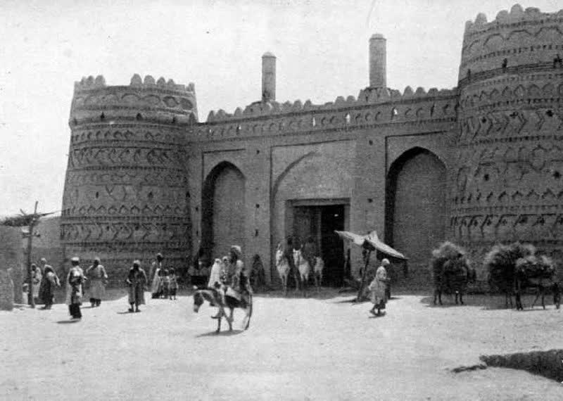 دروازه مسجددرشهر تاریخی کرمان