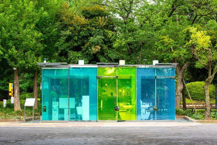 سرویس بهداشتی شفاف در خیابان‌های توکیو