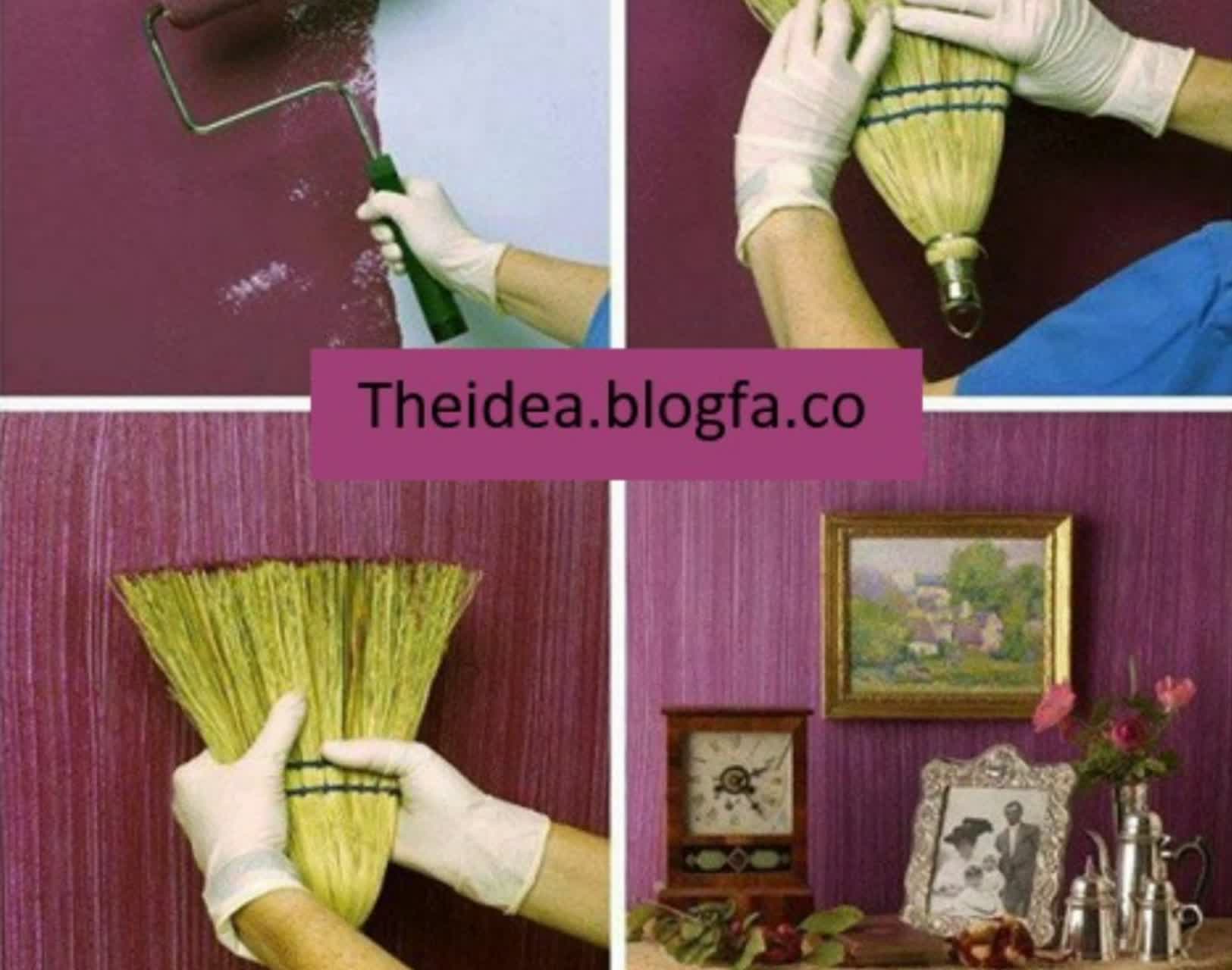خلاقیت در رنگ آمیزی 