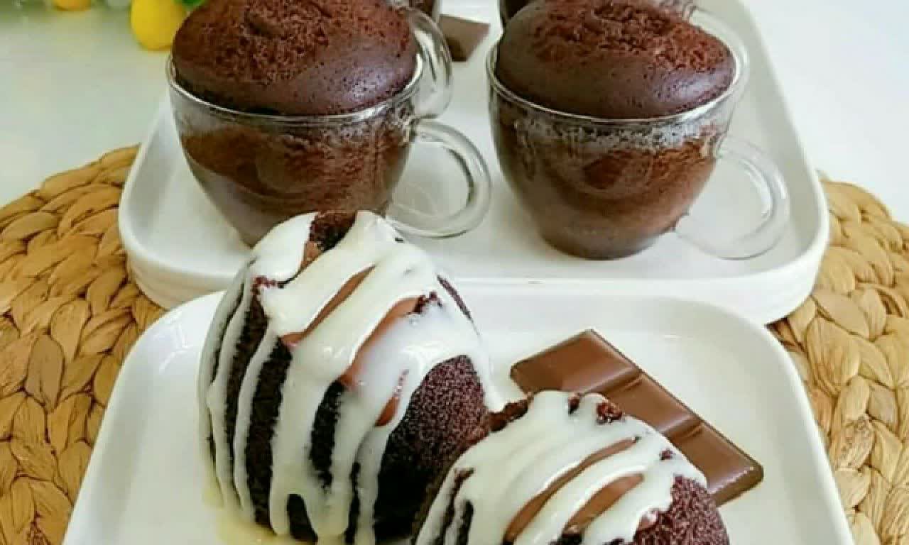 تهیه کیک فنجانی