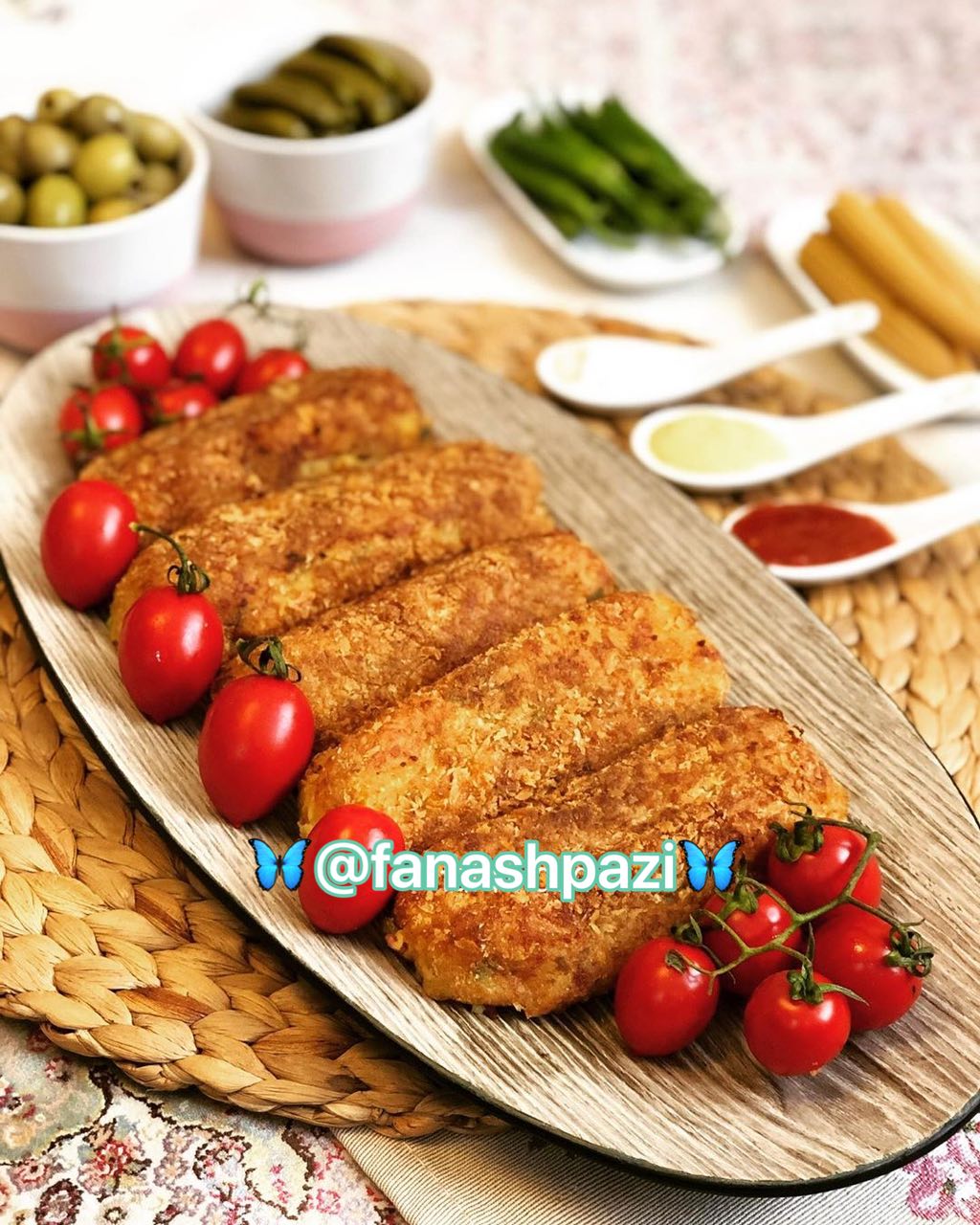 دستور پخت کراکت سیب زمینی