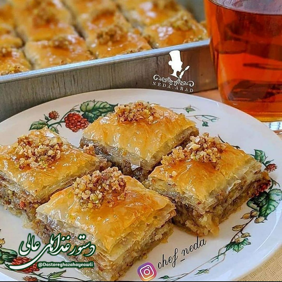 دستور تهیه باقلوا استانبولی