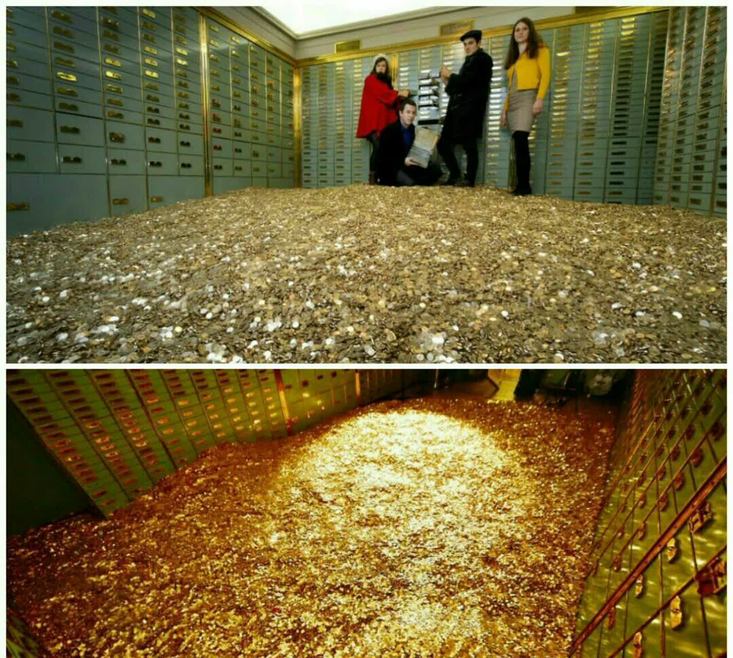 رویای شنا کردن در پول