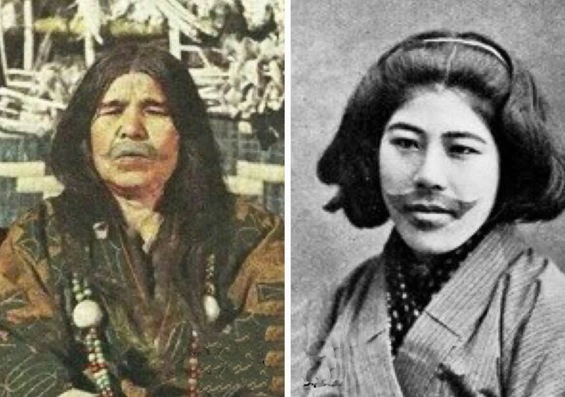 زنان قبیله ای به نام اینو