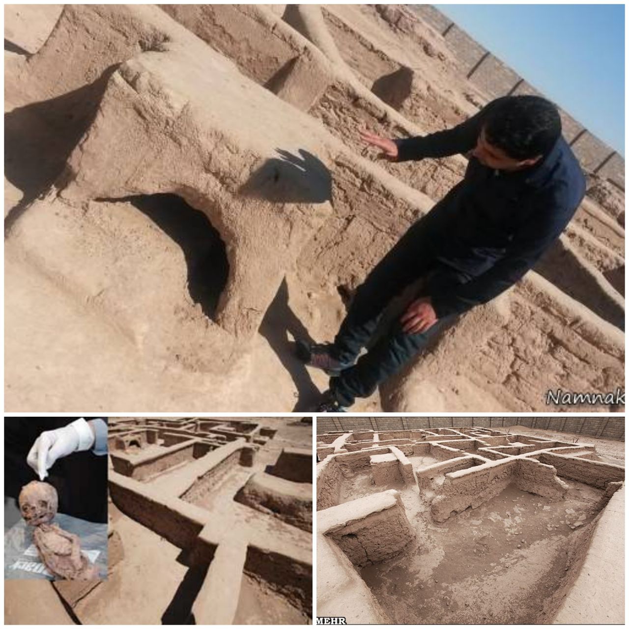 شهر کوتوله ها در نزدیکی کرمان