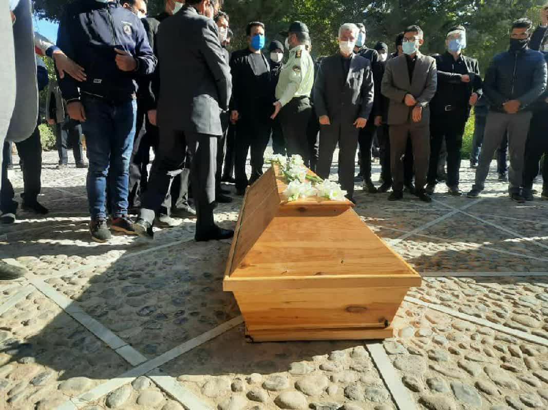 وداع خانواده با استاد شجریان