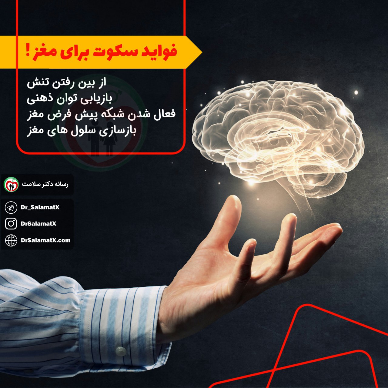 فواید سکوت برای مغز