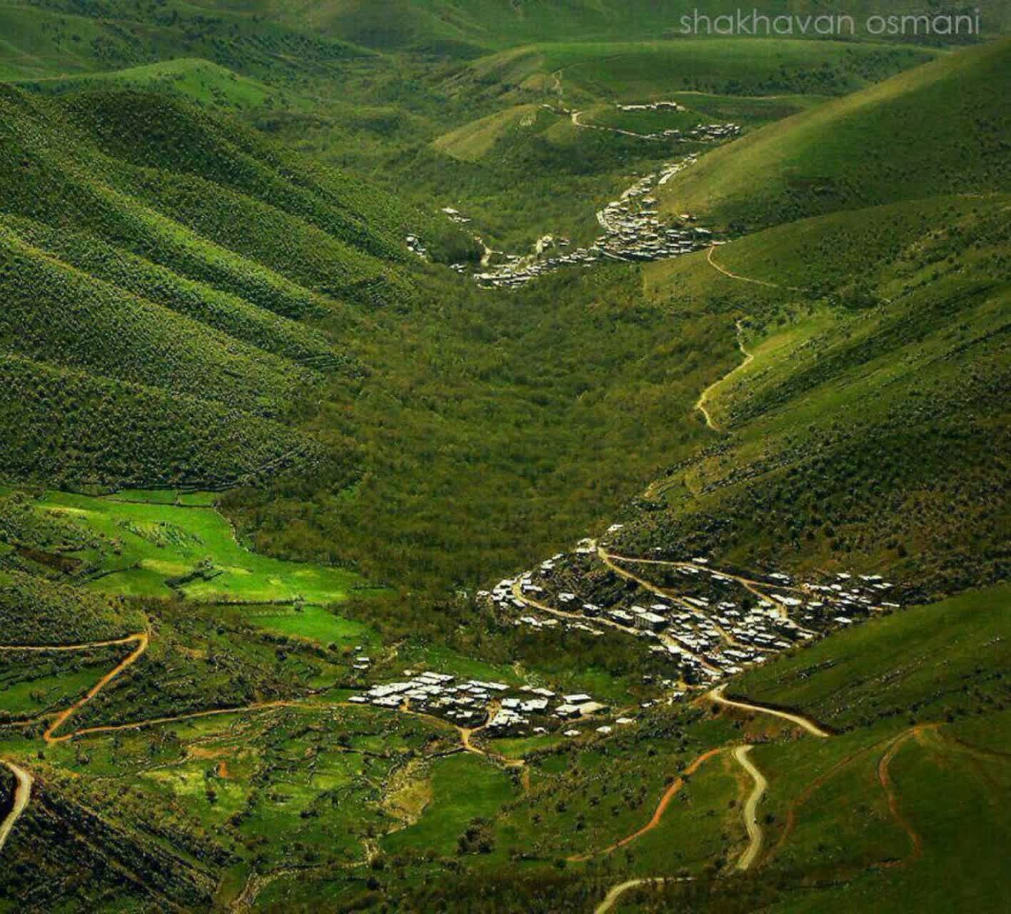تصویری بسیار جالب از مرز ایران و عراق