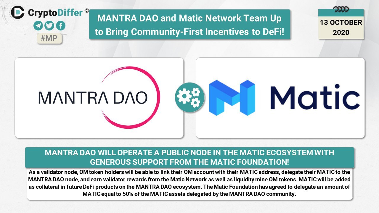 MANTRA DAO و Matic Network