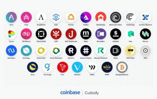 بخش حضانت صرافی Coinbase