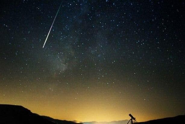 امشب بهترین زمان برای رصد بارش شهابی جباری