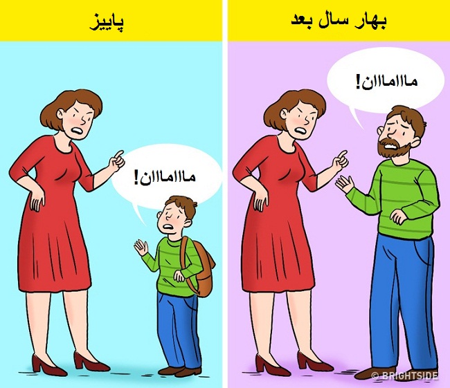 بچه ها در بهار سریع تر رشد می کنند