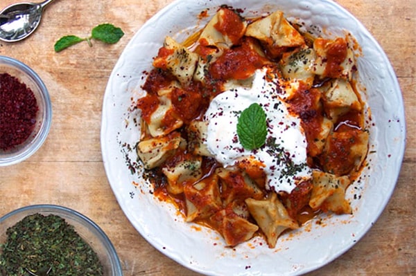 طرز تهیه مانتی (ترکیه)