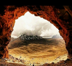 بزرگترین دهانه غارایران