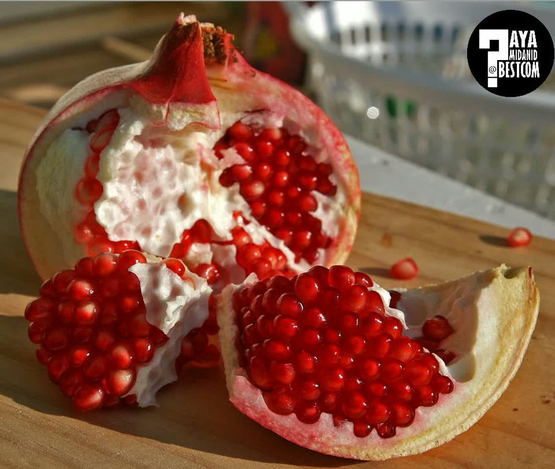 پوست انار را دور نریزید 
