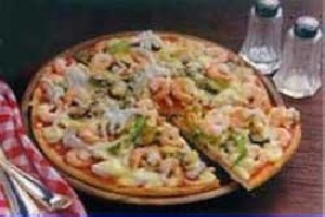 طرز تهیه ی پیتزای میگو با سس مخصوص
