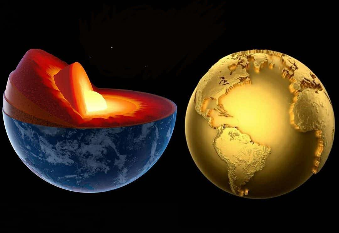 طلای هسته زمین