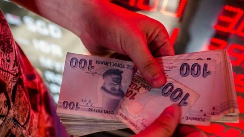 سقوط لیر ترکیه