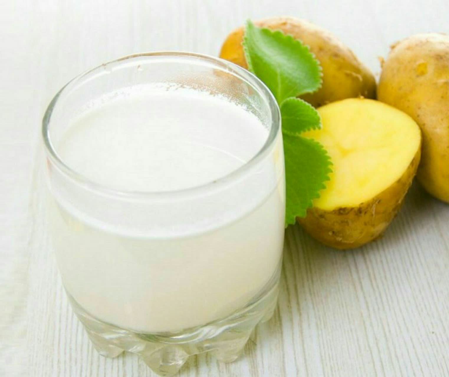 آب سیب زمینی برای سلامت رشد مو 
