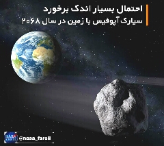 بعیدبودن برخوردسیاره اپوفیس بازمین 