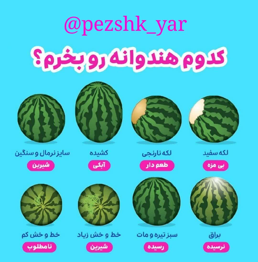 بهترین هندوانه‌ رو انتخاب کنید