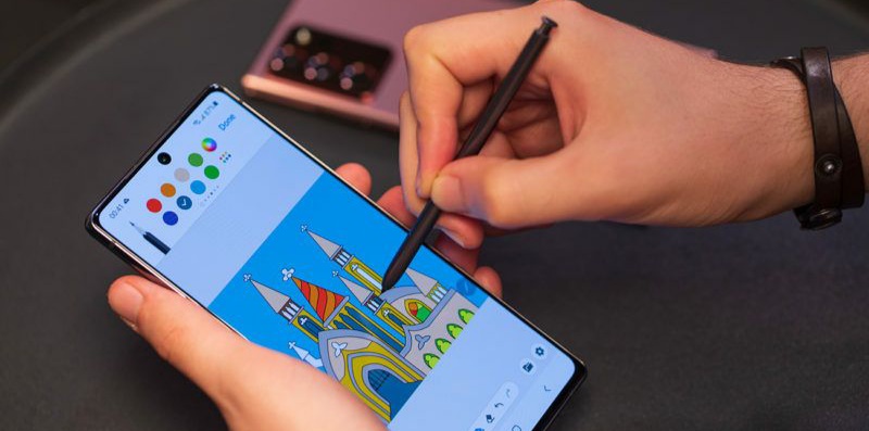 گلکسی S21 الترا قطعا از S Pen پشتیبانی می‌کند