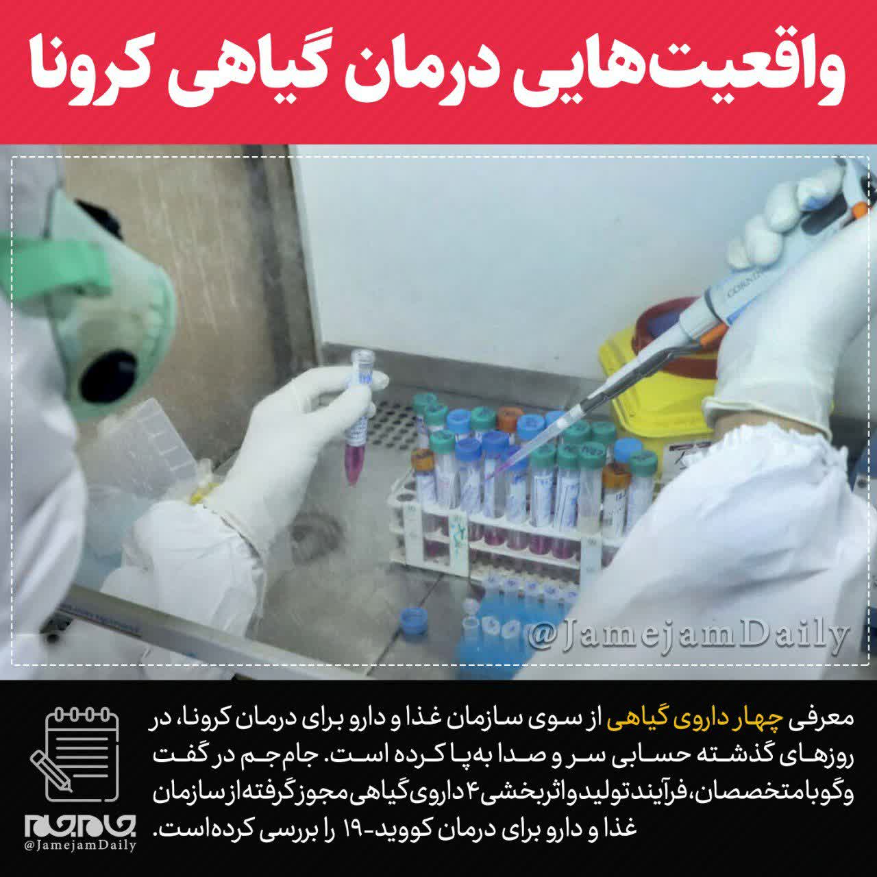 واقعیت‌هایی درمان گیاهی کرونا