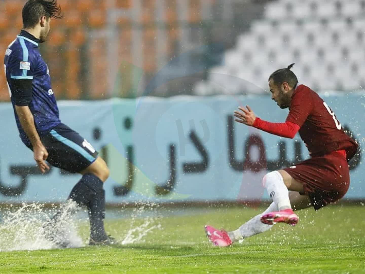 نمایی جالب از دیدار ناتمام