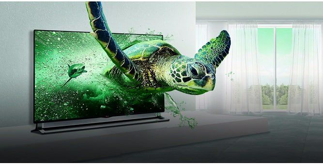 اولین تلویزیون 55 اینچی AMQLED