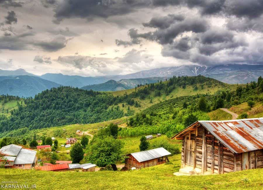 روستای اولسبلنگاه  ییلاق تماشایی ماسال