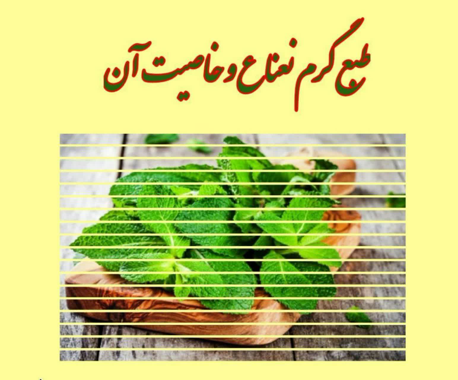 نعناع استریل کننده و ضد سم
