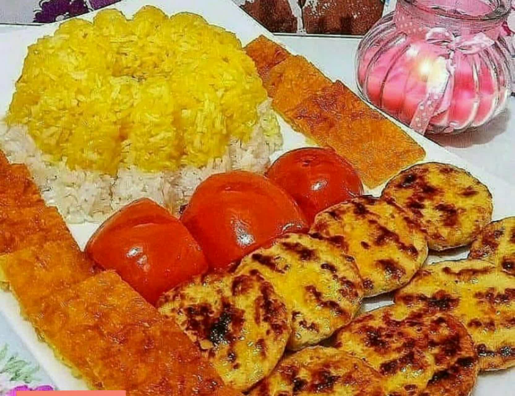 کتلت مرغ مغزدار