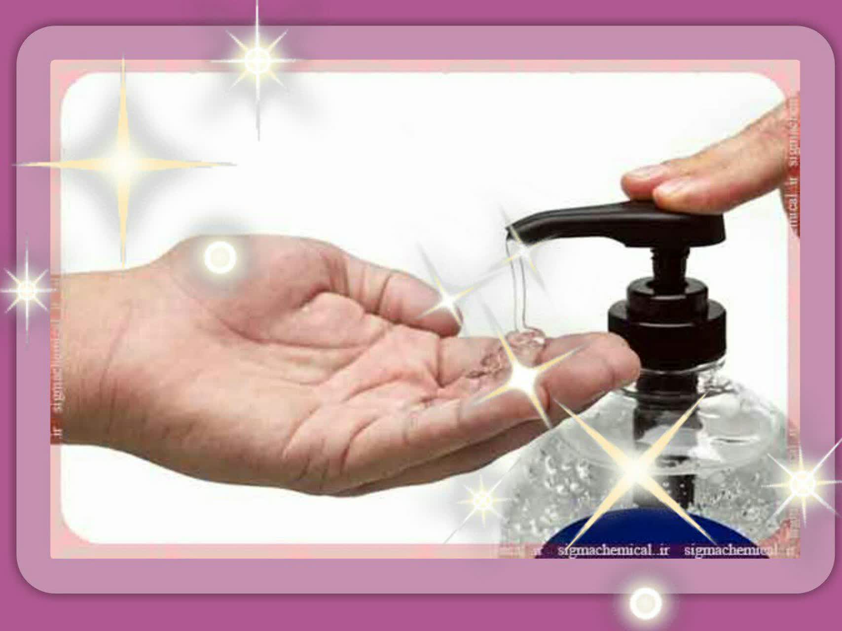 استفاده بیش از حد از ژل دست