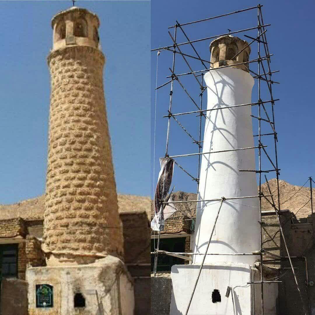 مسجد تاریخی پامنار در سنگسر 