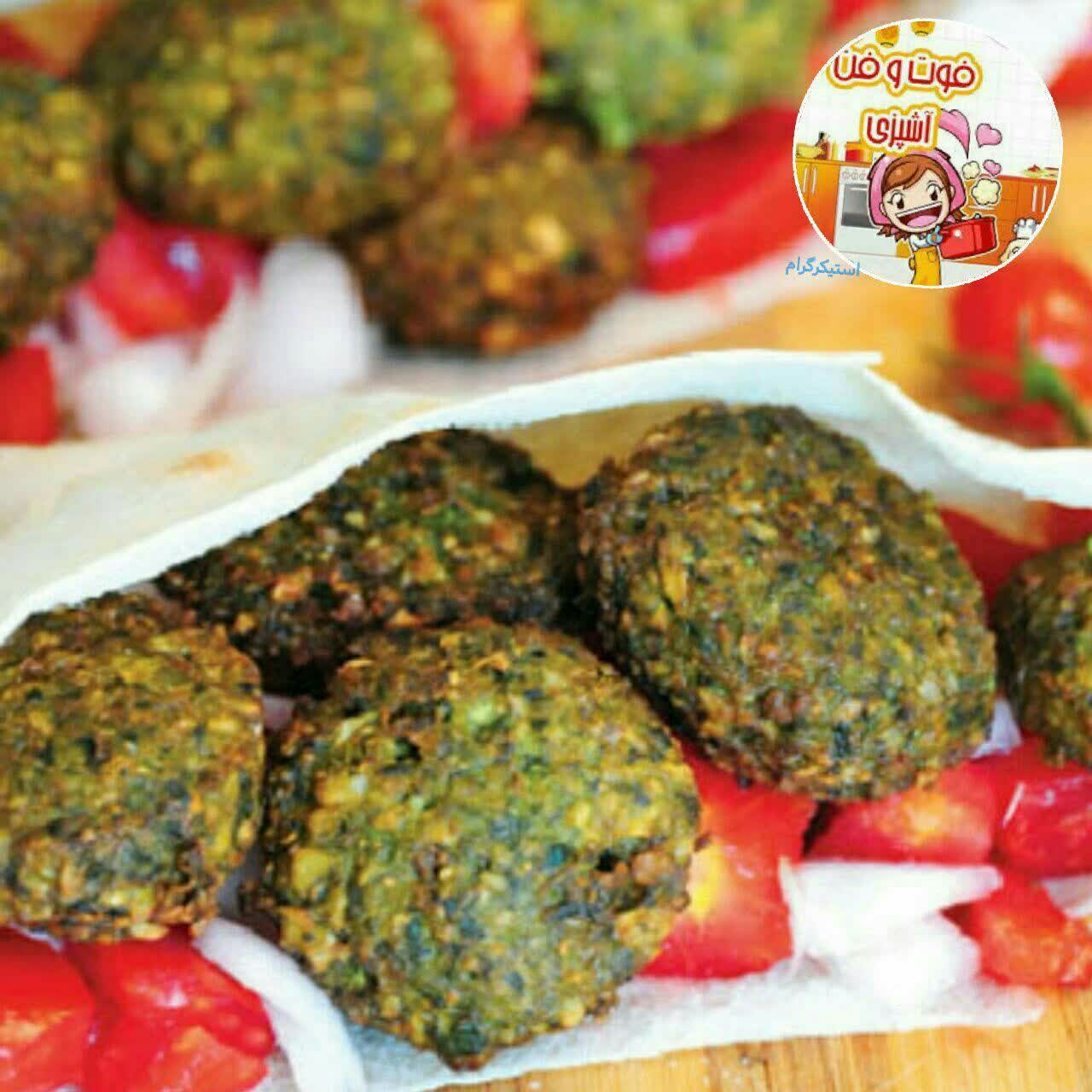 فلافل اسفناج
