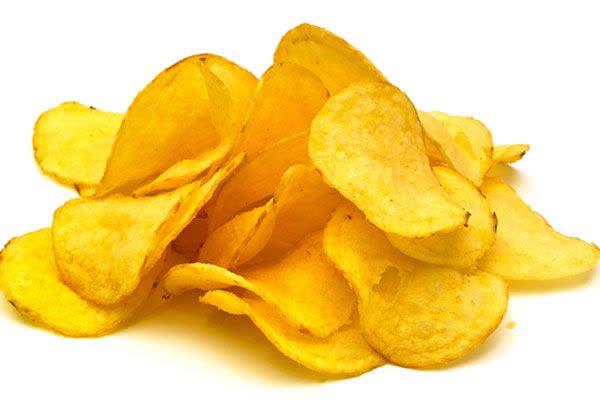 بعد از خوردن چیپس
