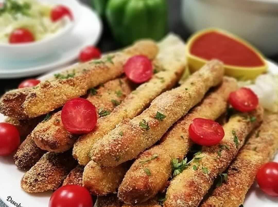 اسنک مرغ و سیب زمینی