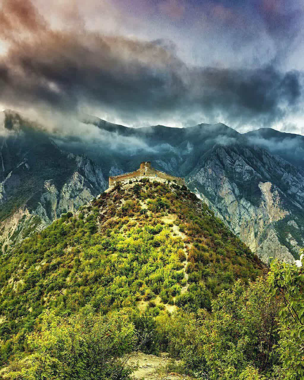 قلعه کنگلو در سوادکوه مازندران 
