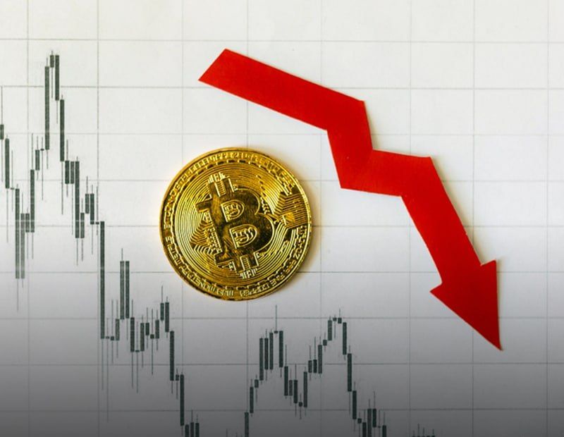 قیمت بیت‌کوین بیش از ۱۰۰۰ دلار سقوط کرد
