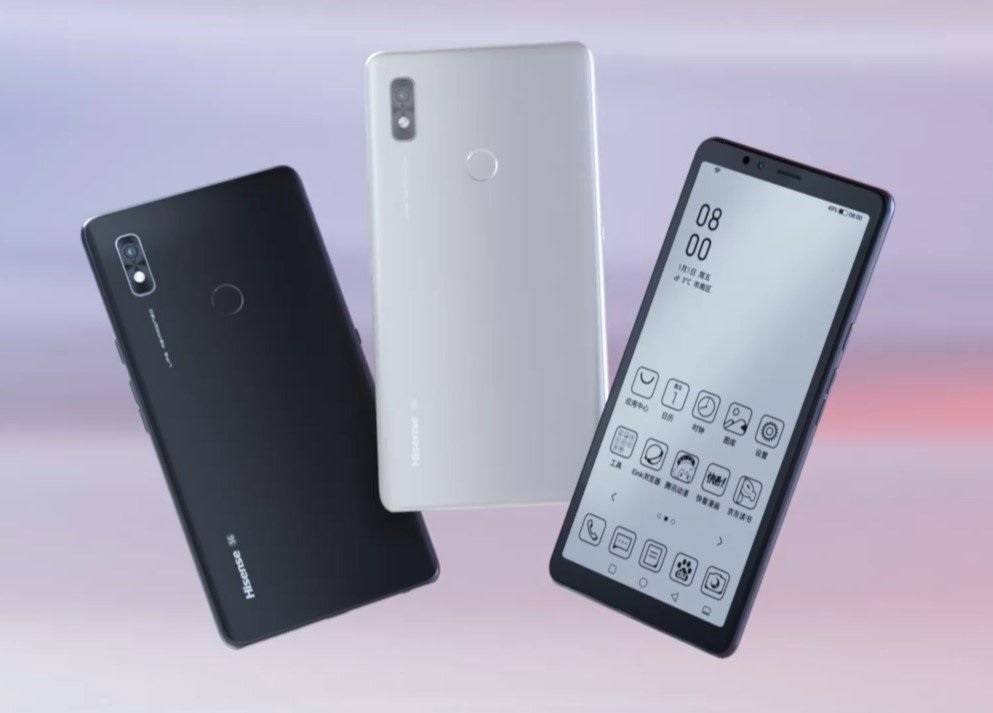 اولین موبایل 5G دنیا با نمایشگر E-ink