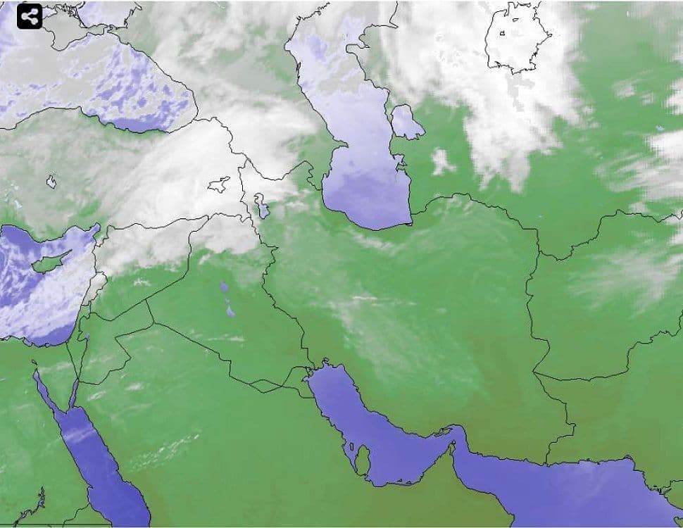موج اصلی بارشی در حال ورود به کشور 